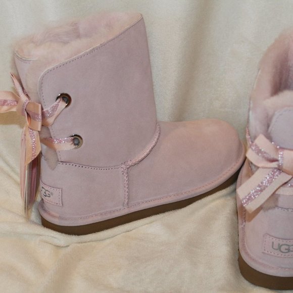 UGG Other - UGG GIRLS CUSTOMIZABLE SUEDE WATER‎ RESISTANT BOOTS